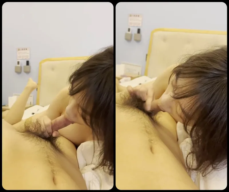 Bồ ngoan bú láp củ khoải bự của anh